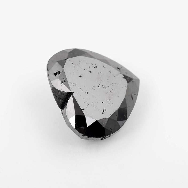 Heart Fancy Black Color Diamond 18.51 Carat - AIG Certified