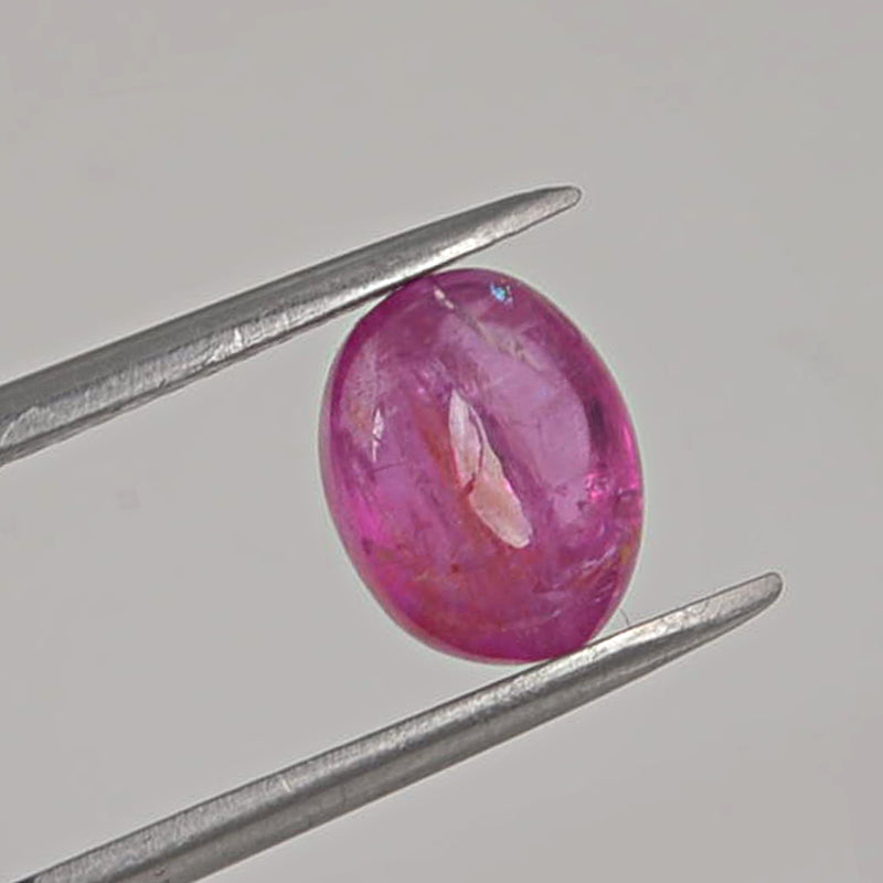 3.06 Carat Pink Color Oval Spinel Gemstone