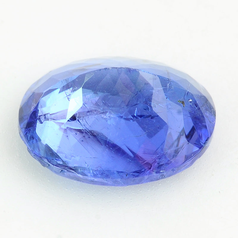 1 pcs Tanzanite  - 3.97 ct - Oval - Blue - Transparent