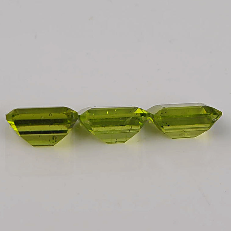 8.40 Carat Green Color Octagon Peridot Gemstone