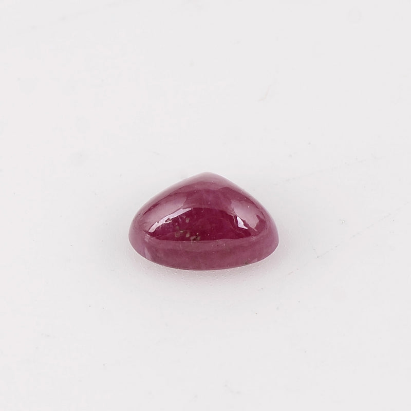1 pcs Ruby  - 1.6 ct - Heart - Red