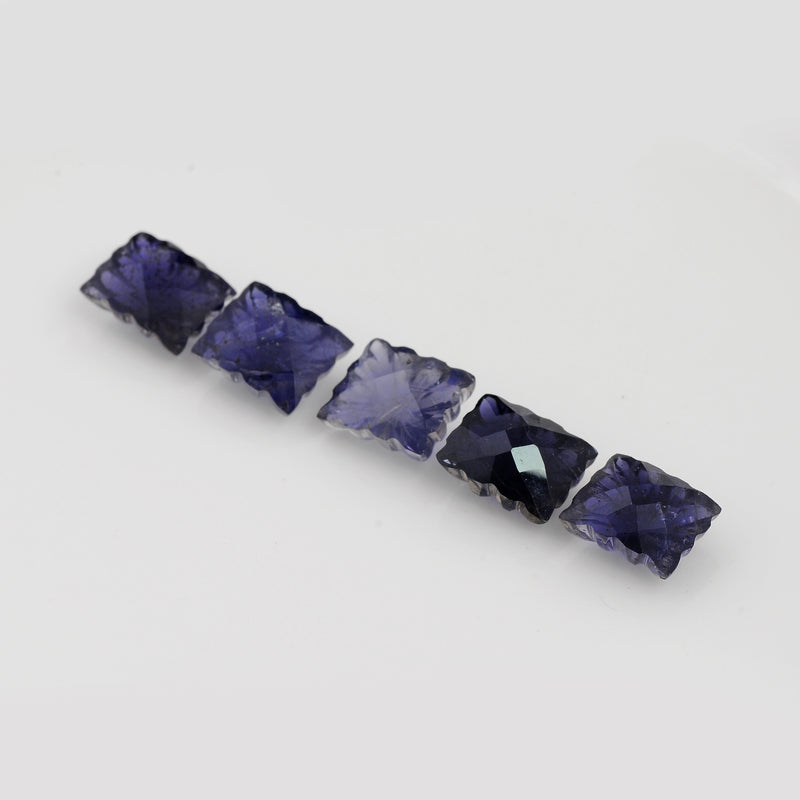 20 Carat Blue Color Octagon Iolite Gemstone