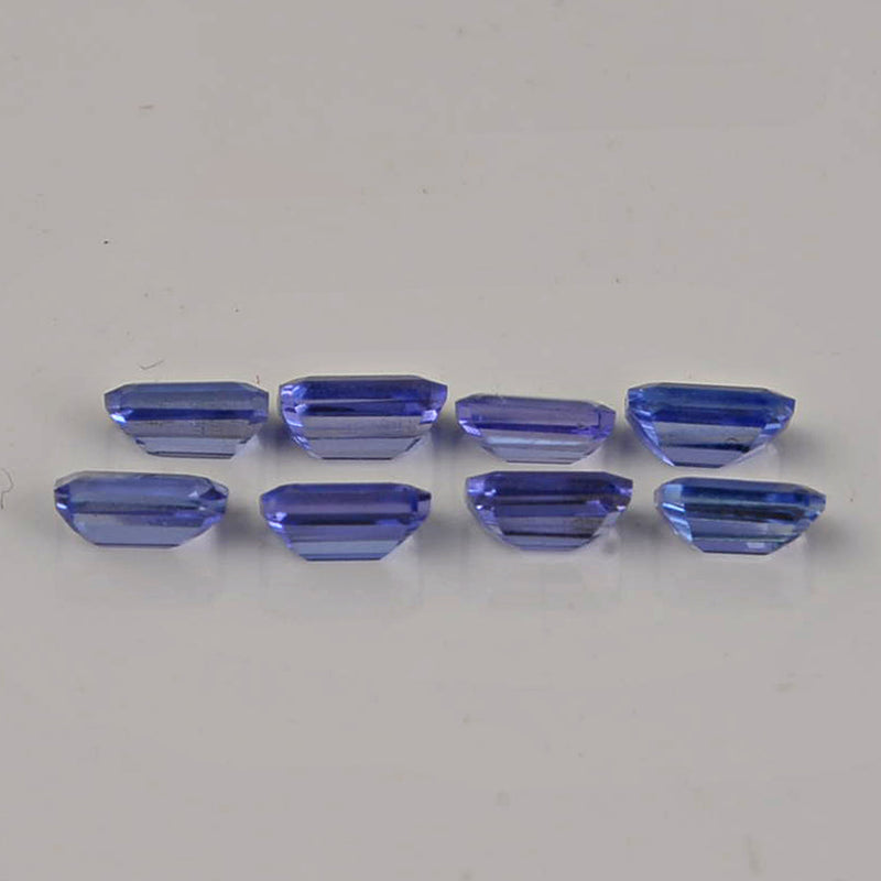 2.74 Carat Blue Color Octagon Tanzanite Gemstone