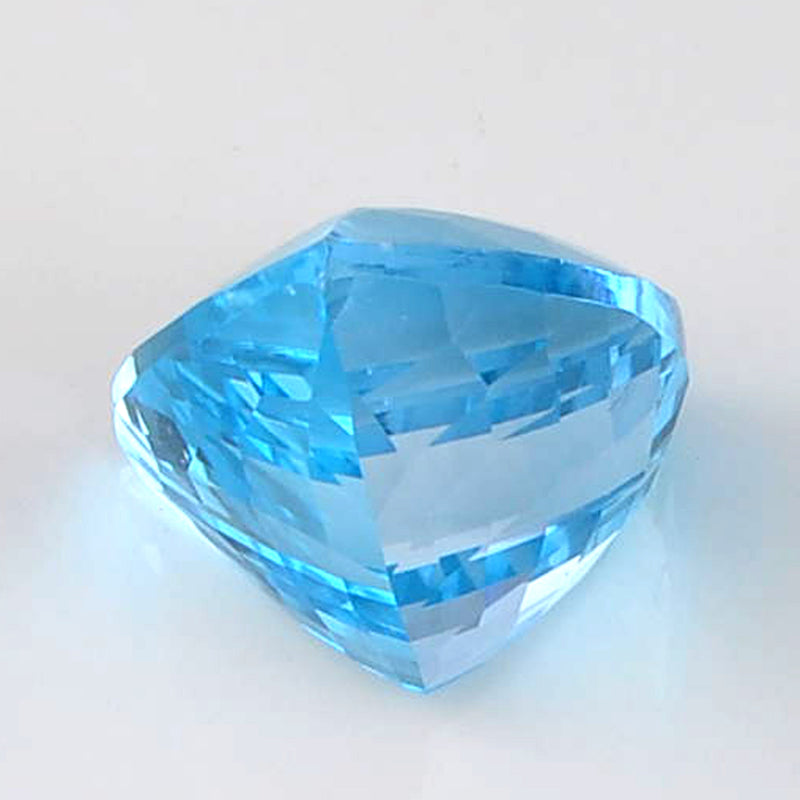 31.5 Carat Freeform Blue Topaz Gemstone
