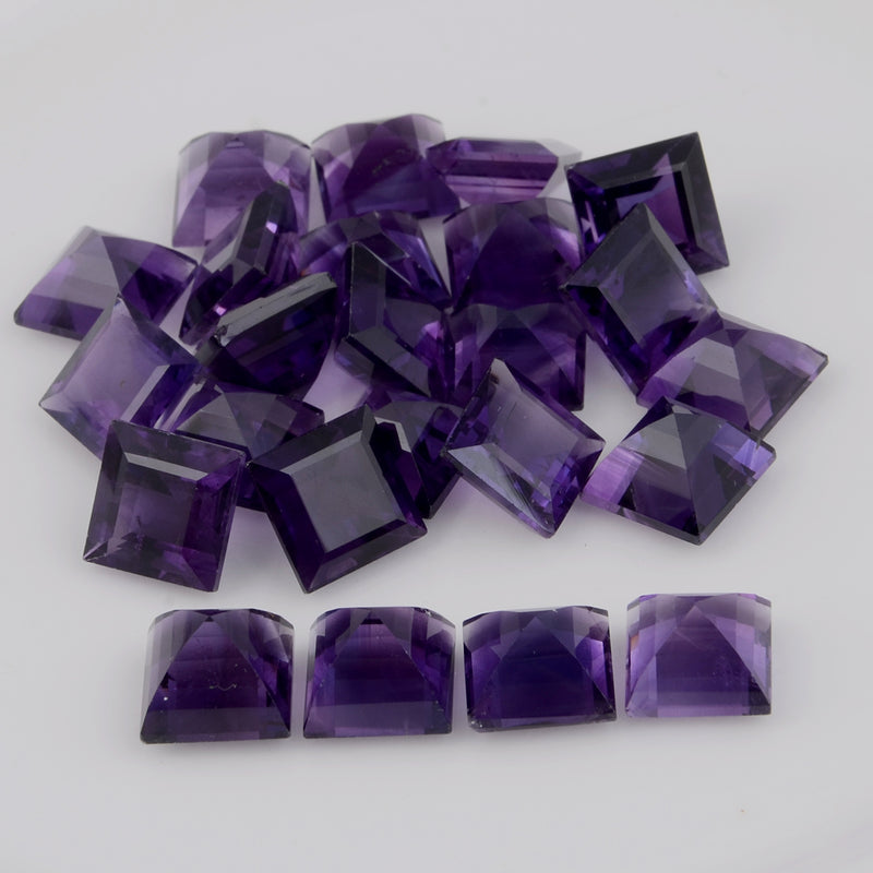 88.6 Carat Square Purple Amethyst Gemstone