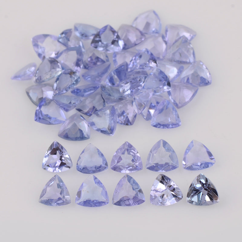 15.8 Carat Triangle Blue Tanzanite Gemstone