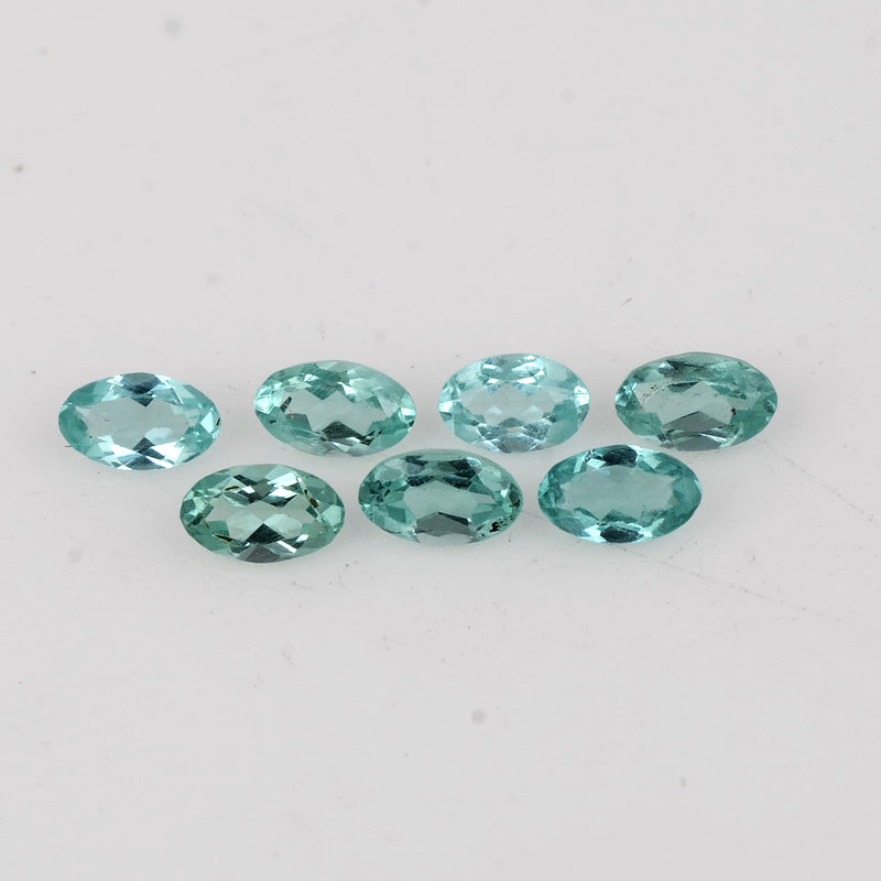 1.7 Carat Greenish Blue Color Oval Apatite Gemstone