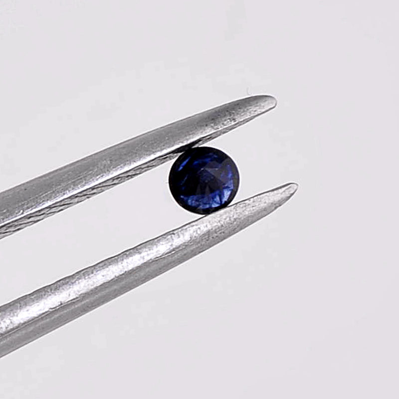 39.20 Carat Blue Color Round Sapphire Gemstone