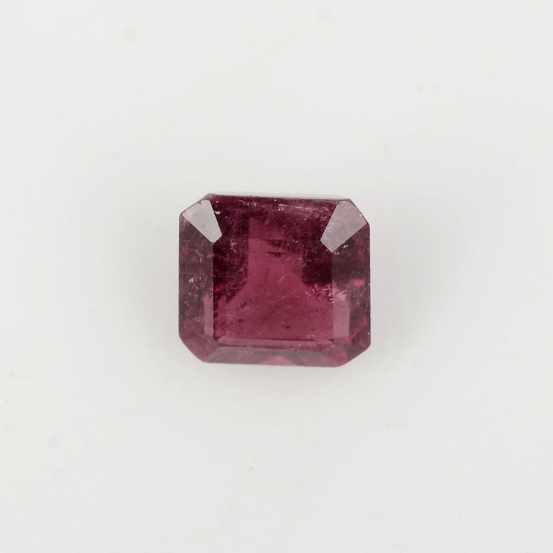 1.52 Carat Pink Color Octagon Tourmaline Gemstone