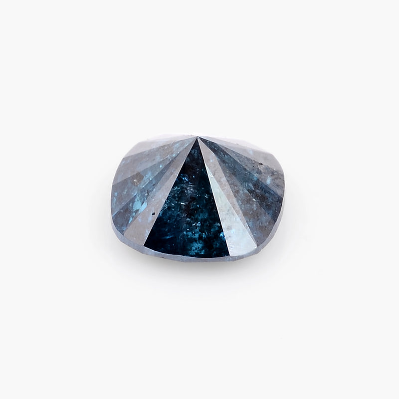 Cushion Fancy Blue Color Diamond 0.59 Carat - AIG Certified