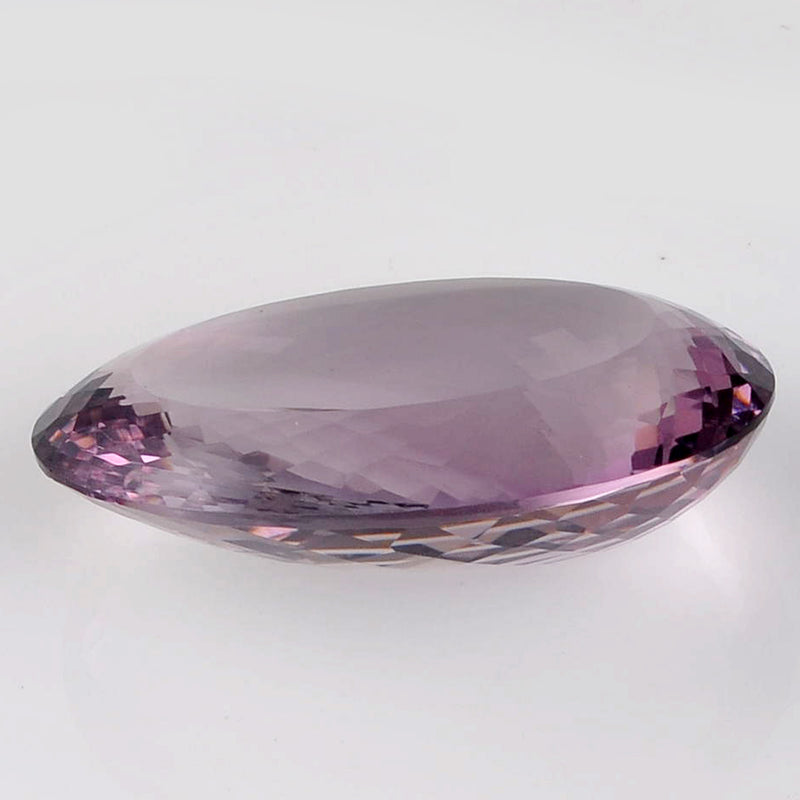 87.84 Carat Oval Light Purple Amethyst Gemstone