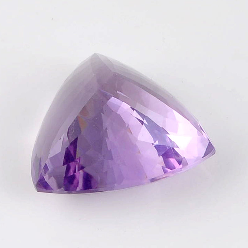 45.49 Carat trilliant Purple Amethyst Gemstone