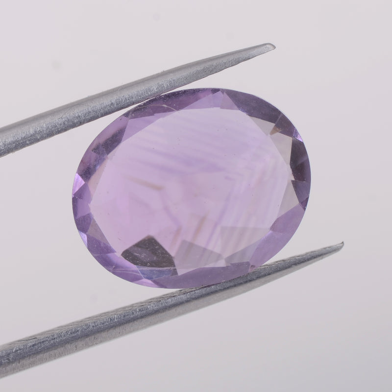 55.84 Carat Oval Purple Amethyst Gemstone