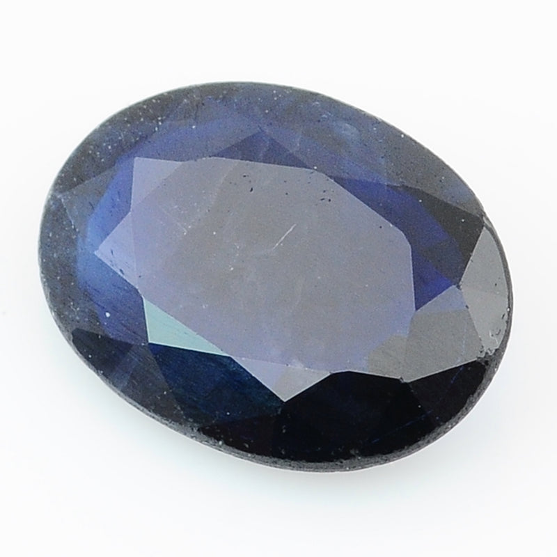 1 pcs Sapphire  - 1.03 ct - Oval - Blue