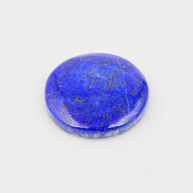 Round Blue Color Lapis Gemstone 39.64 Carat
