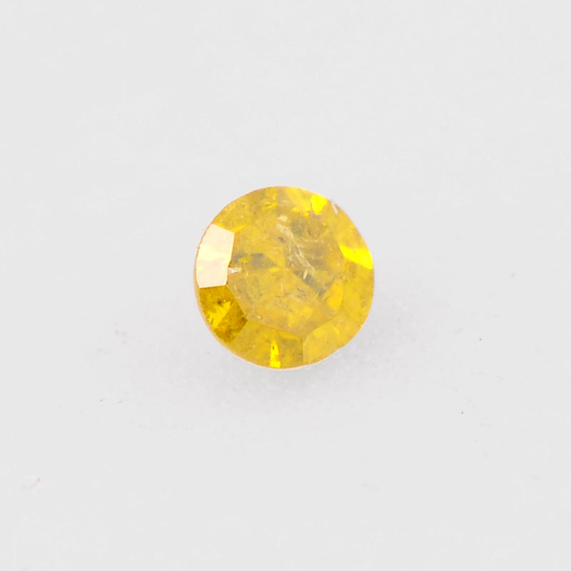Round Fancy Yellow Diamond 0.01 - 1.30 Carat