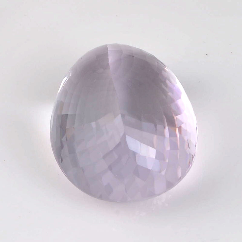 127.7 Carat Oval Light Purple Amethyst Gemstone