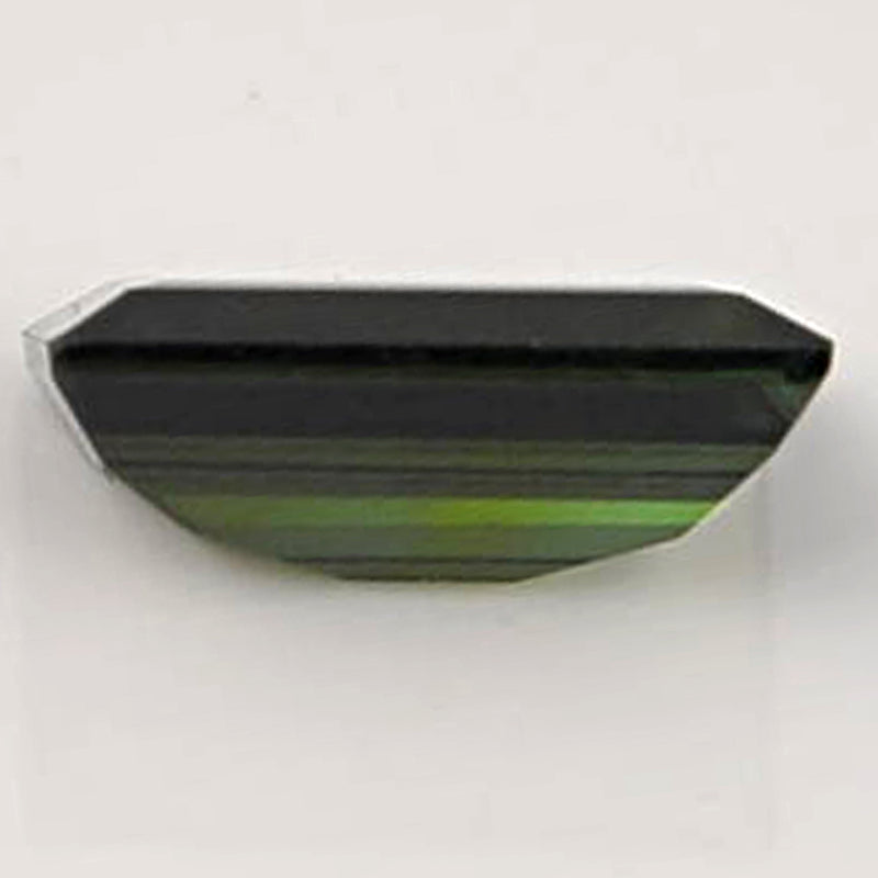 2.07 Carat Deep Green Color Rectangular Verdelite-IGI Certified