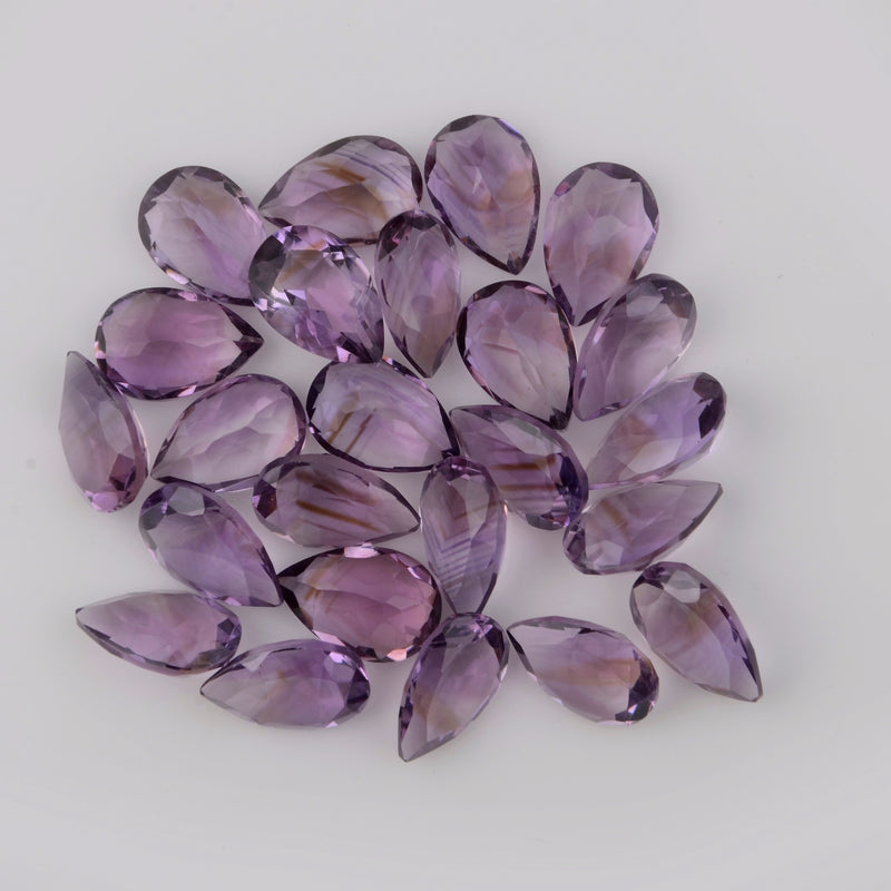 68.03 Carat Pear Purple Amethyst Gemstone