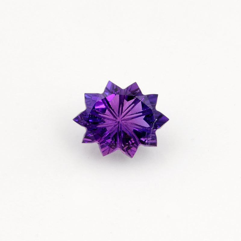 7.70 Carat Purple Color Fancy Amethyst Gemstone