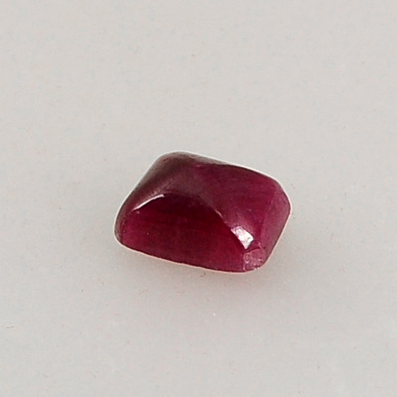 2.80 Carat Red Color Octagon Ruby Gemstone