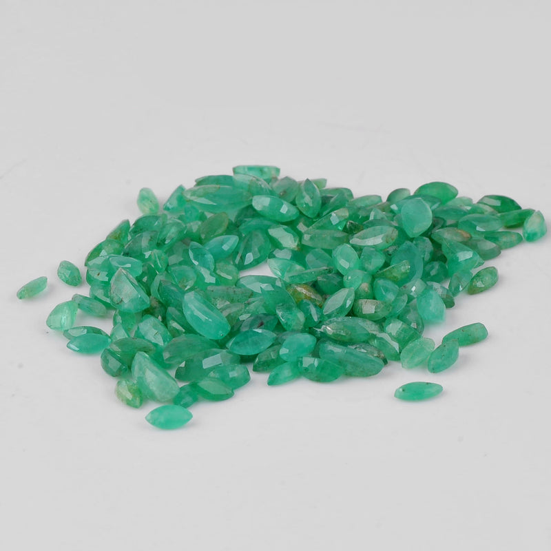 33.15 Carat Green Color Marquise Emerald Gemstone