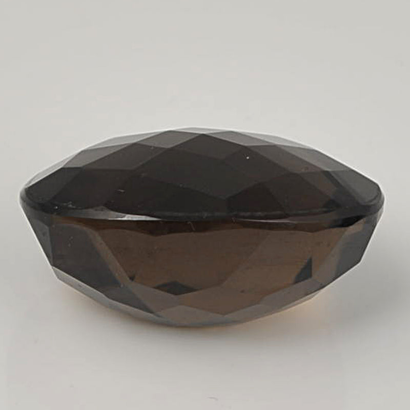 47.27 Carat Brown Color Oval Smoky Quartz Gemstone