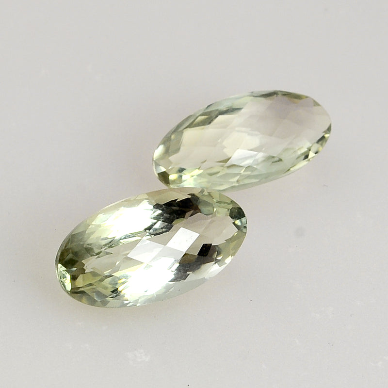 25.60 Carat Green Color Oval Amethyst Gemstone