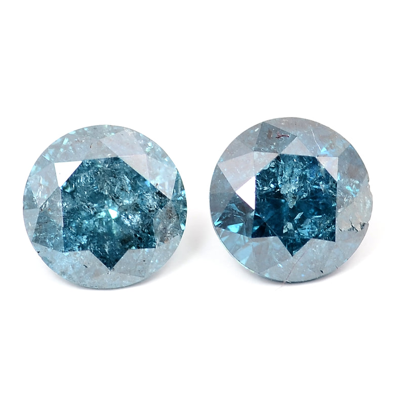 Round Fancy Blue Color Diamond 1.00 Carat - ALGT Certified