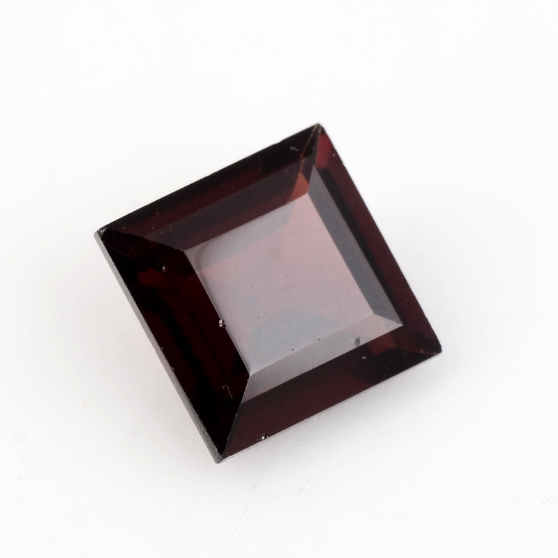 5.10 Carat Red Color Square Garnet Gemstone