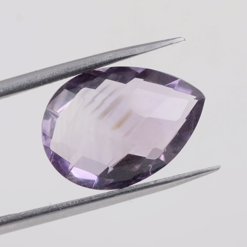 92.97 Carat Pear Purple Amethyst Gemstone