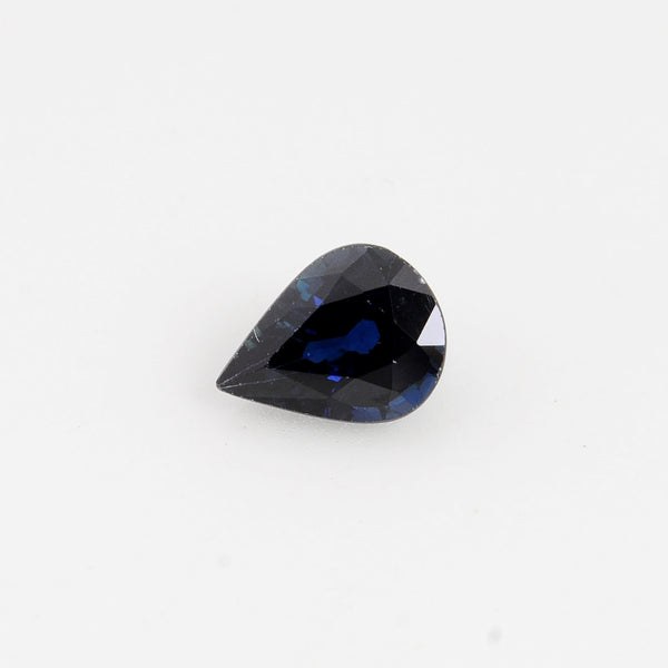 1 pcs Sapphire  - 1.43 ct - Pear - Blue