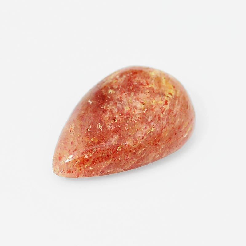 Pear Red Color Strawberry Quartz Gemstone 22.00 Carat