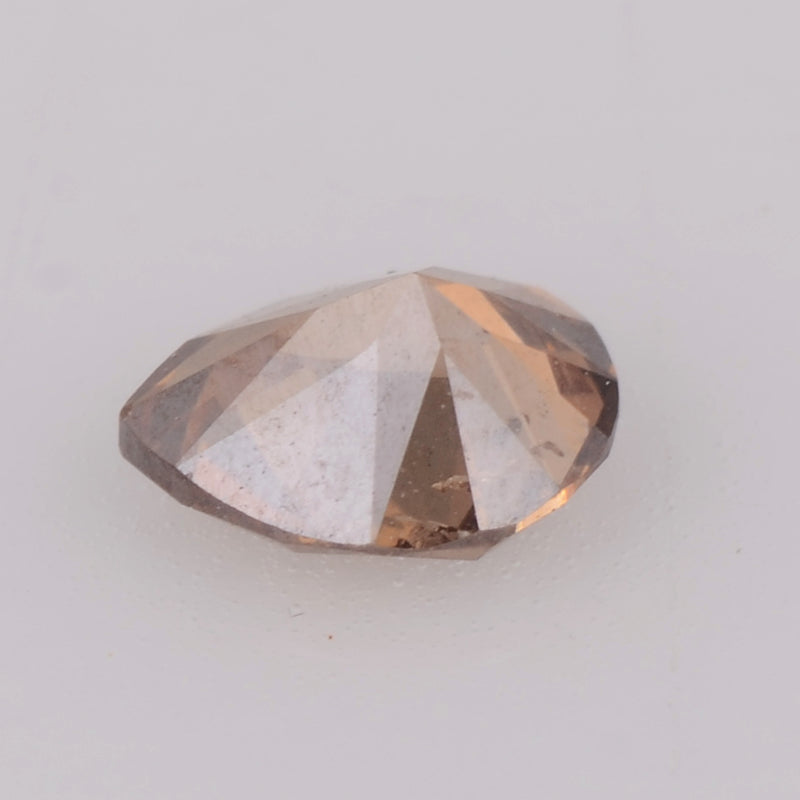 0.36 Carat Brilliant Pear Fancy Brown SI1 Diamond-AIG Certified