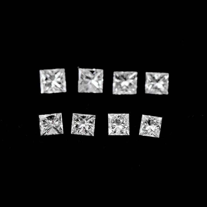 Princess F - H Color Diamond 0.21 Carat - AIG Certified