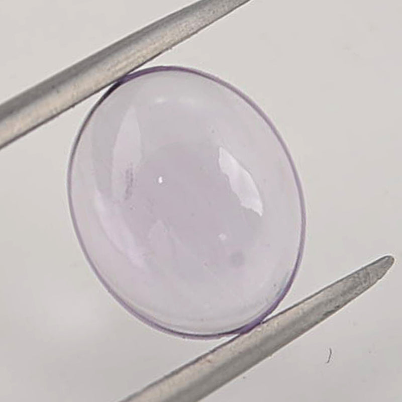 4.10 Carat Purple Color Oval Amethyst Gemstone