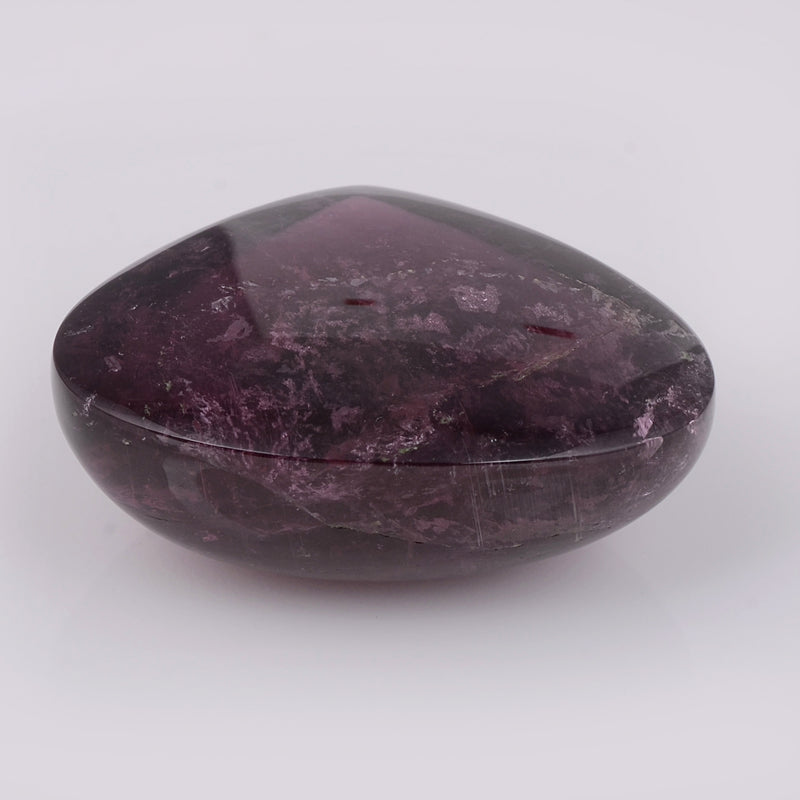 1 pcs Tourmaline  - 218.42 ct - Pear - Purple - Transparent