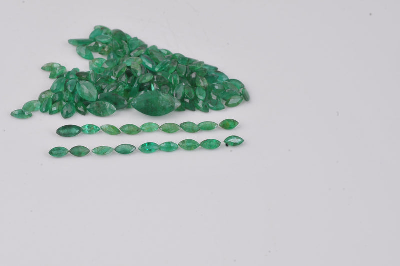 26.90 Carat Green Color Marquise Emerald Gemstone