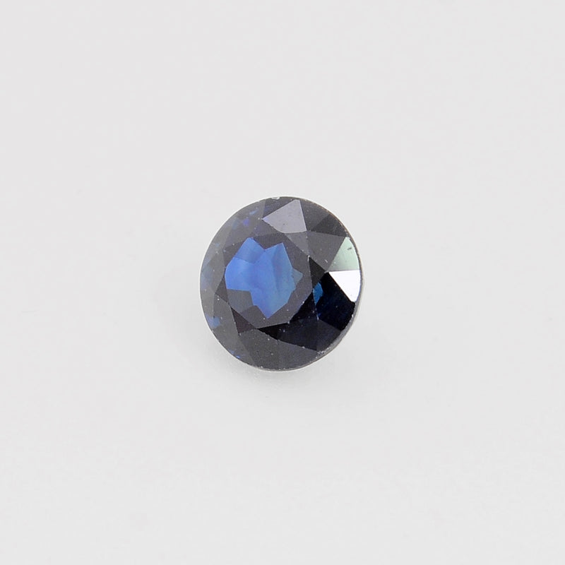 Round Blue Color Sapphire Gemstone 1.49 Carat