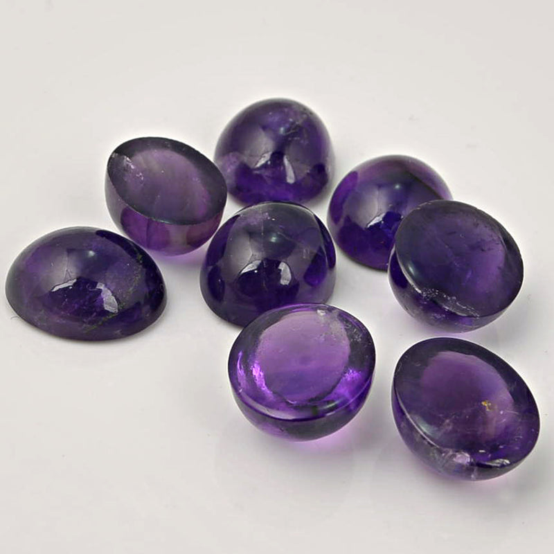39.80 Carat Purple Color Oval Amethyst Gemstone