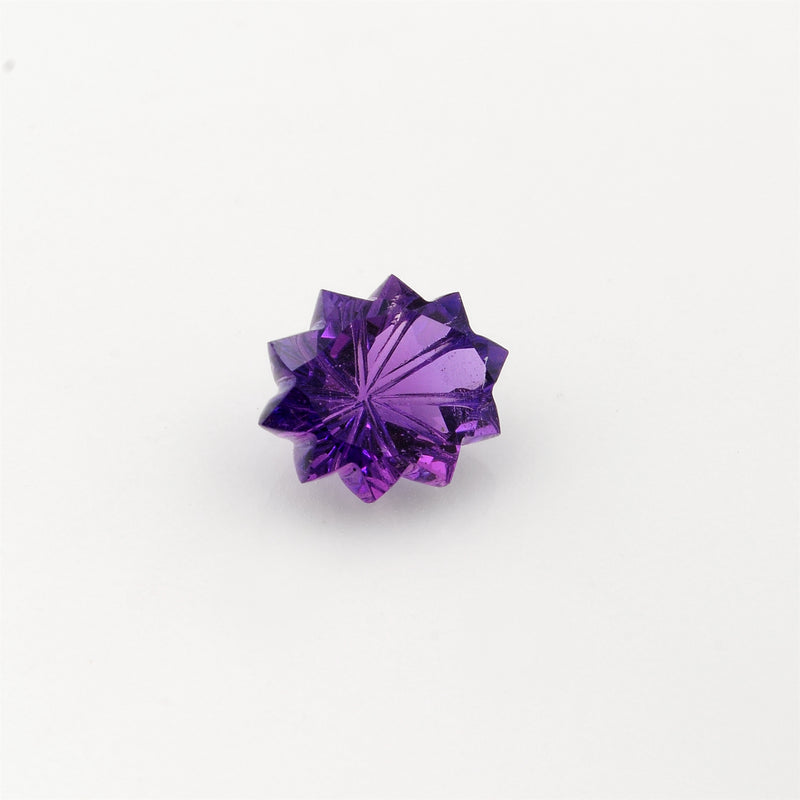 7.70 Carat Purple Color Fancy Amethyst Gemstone