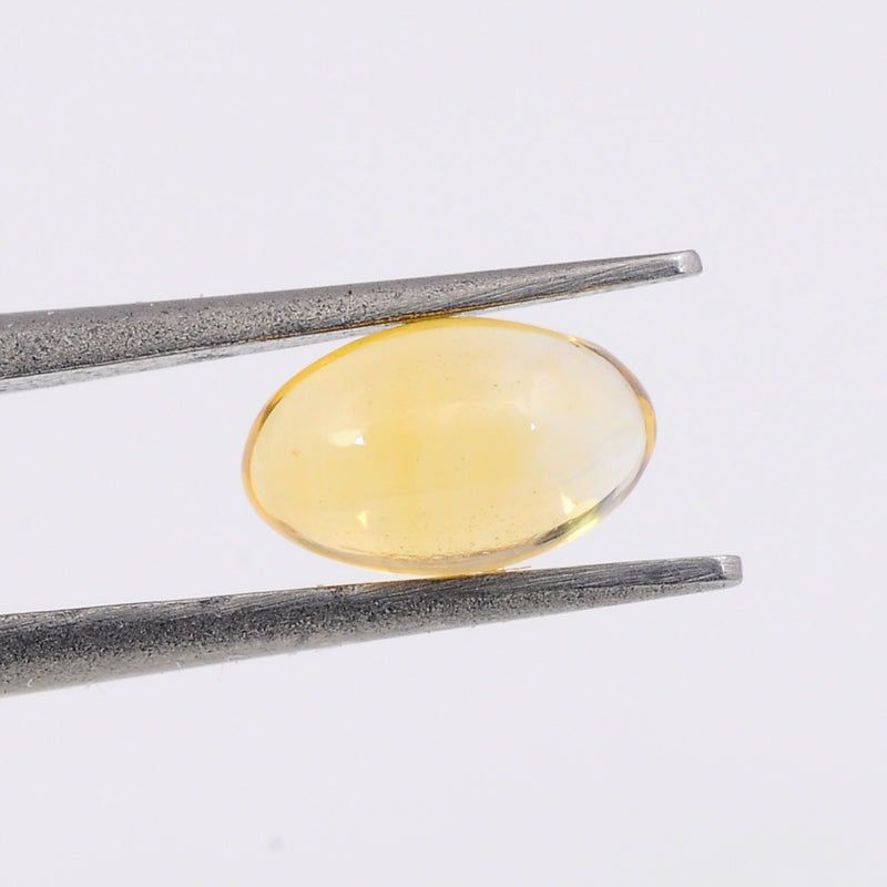 Oval Yellow Color Citrine Gemstone 1.65 Carat