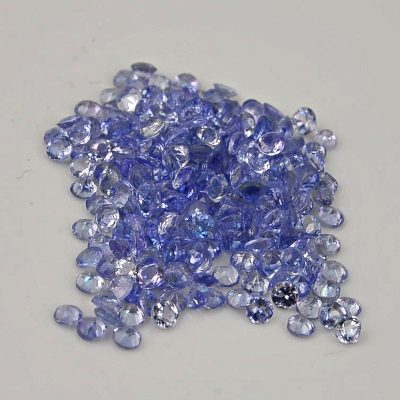 5.28 Carat Blue Color Round Tanzanite Gemstone