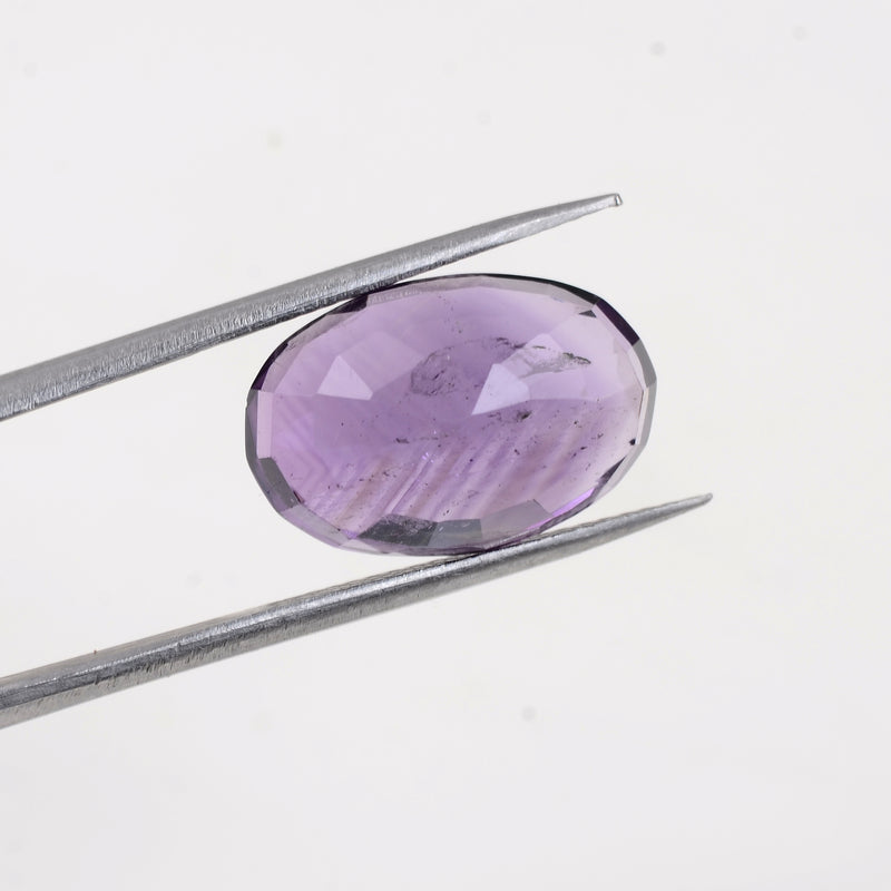 1 pcs Amethyst  - 8.27 ct - Oval - Purple