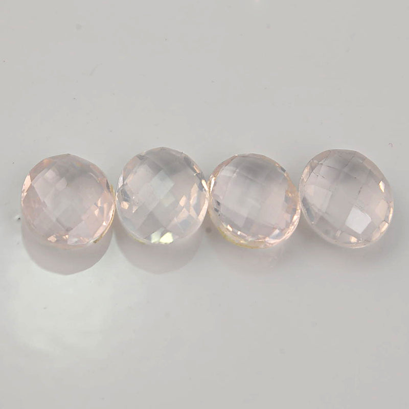 15.43 Carat Pink Color Oval Rose Quartz Gemstone