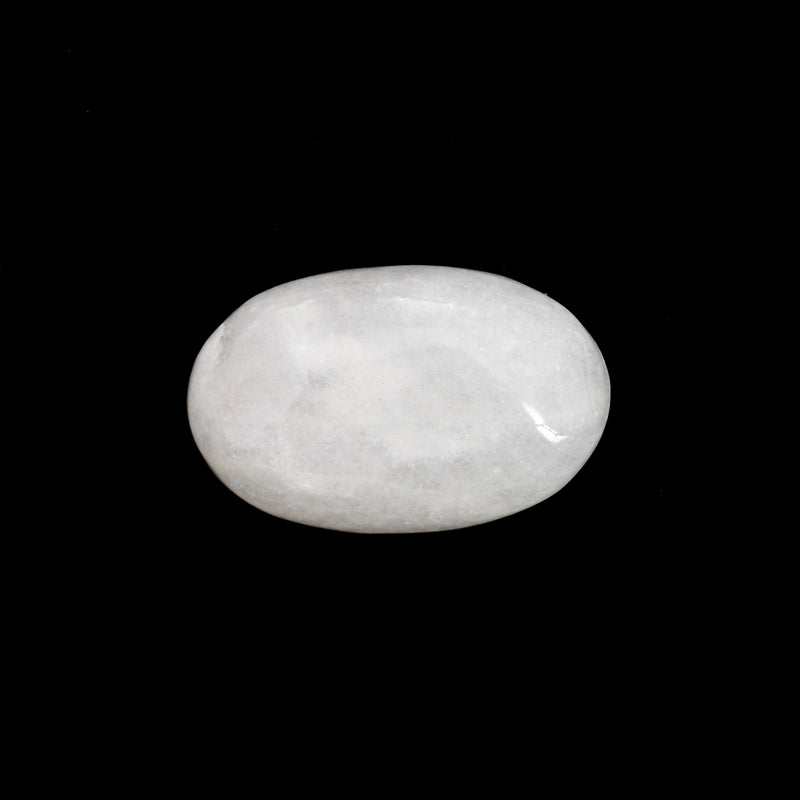 65.65 Carat White Color Oval Agate Gemstone
