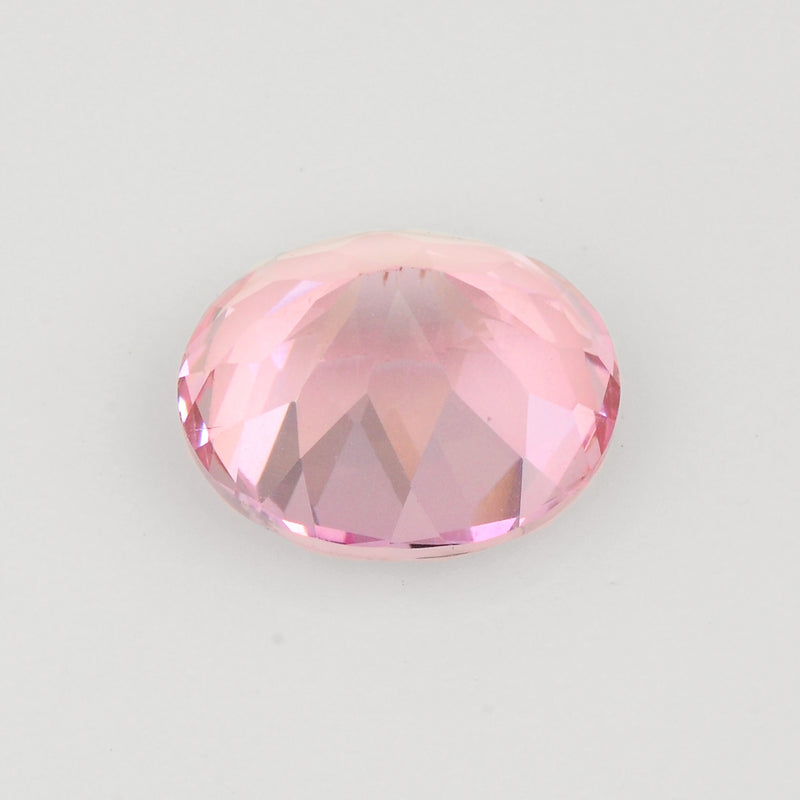 Oval Pink Topaz Gemstone 11.07 Carat