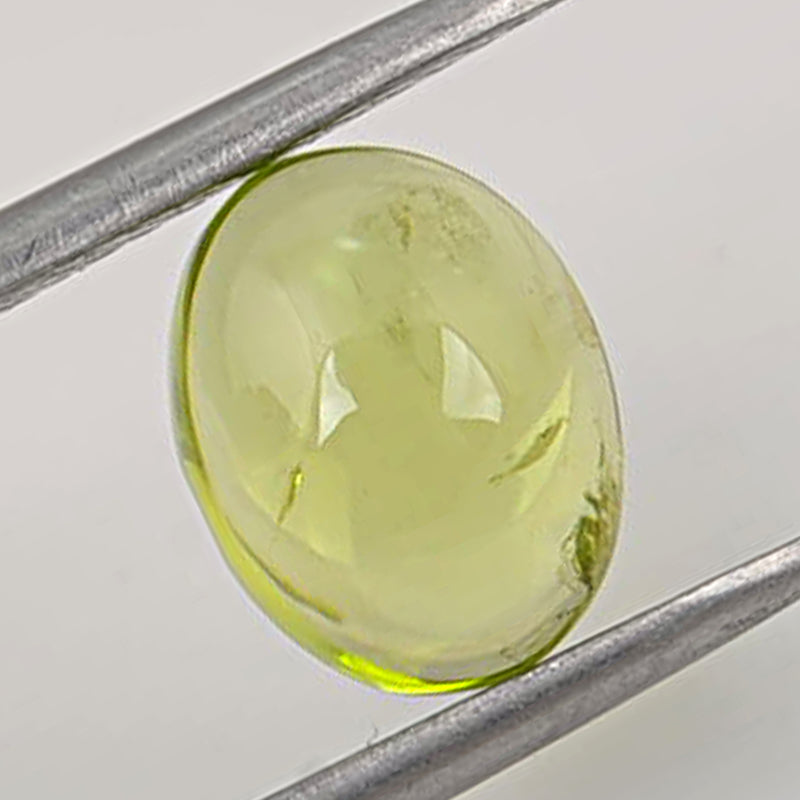 21.30 Carat Green Color Oval Peridot Gemstone
