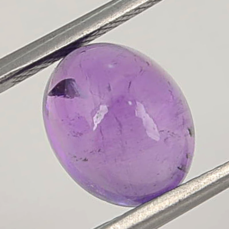 18.10 Carat Purple Color Oval Amethyst Gemstone
