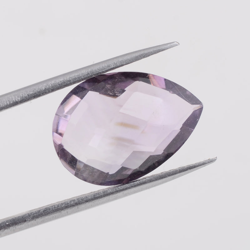 92.97 Carat Pear Purple Amethyst Gemstone